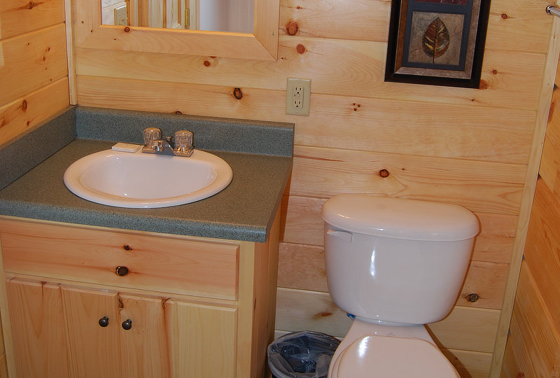 White Tail Ridge Luxury Log Cabin Kitchen